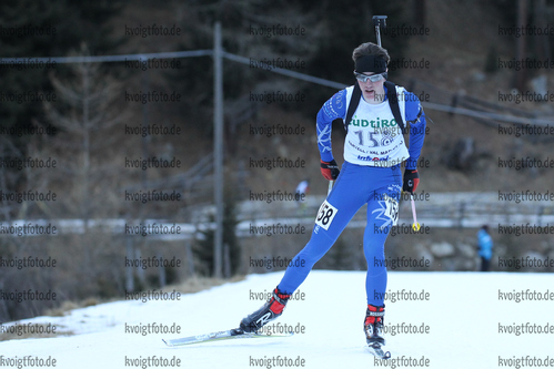 18.12.2016, xkvx, Wintersport, DSV Biathlon Deutschlandpokal Sprint v.l. LEBELT Justus
