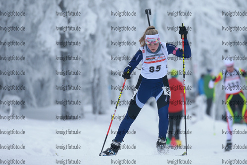 08.01.2017, xkvx, Wintersport, DSV Biathlon Deutschlandpokal Sprint v.l. STRECHA Lena