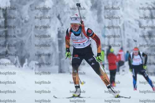 08.01.2017, xkvx, Wintersport, DSV Biathlon Deutschlandpokal Sprint v.l. SCHROETTER Verena