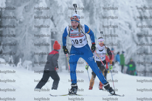 08.01.2017, xkvx, Wintersport, DSV Biathlon Deutschlandpokal Sprint v.l. PFNUER Franziska