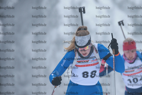 08.01.2017, xkvx, Wintersport, DSV Biathlon Deutschlandpokal Sprint v.l. SKLORZ Elisabeth