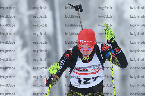 08.01.2017, xkvx, Wintersport, DSV Biathlon Deutschlandpokal Sprint v.l. VOIGT VaneSSa