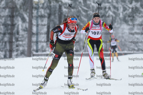 08.01.2017, xkvx, Wintersport, DSV Biathlon Deutschlandpokal Sprint v.l. STRASSBERGER Theresa