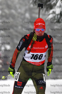 14.01.2017, xkvx, Wintersport, DSV Biathlon Deutschlandpokal Sprint v.l. RIESSLE Lena