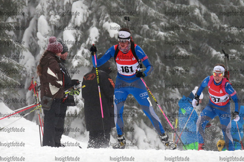 14.01.2017, xkvx, Wintersport, DSV Biathlon Deutschlandpokal Sprint v.l. RATHKE Laura