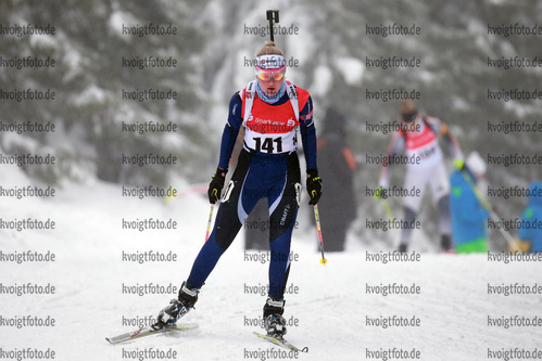 14.01.2017, xkvx, Wintersport, DSV Biathlon Deutschlandpokal Sprint v.l. STRECHA Lena