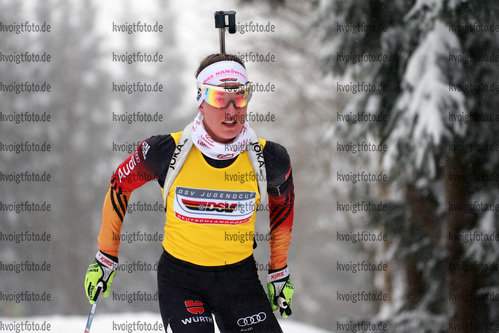 14.01.2017, xkvx, Wintersport, DSV Biathlon Deutschlandpokal Sprint v.l. SCHABER Sarah