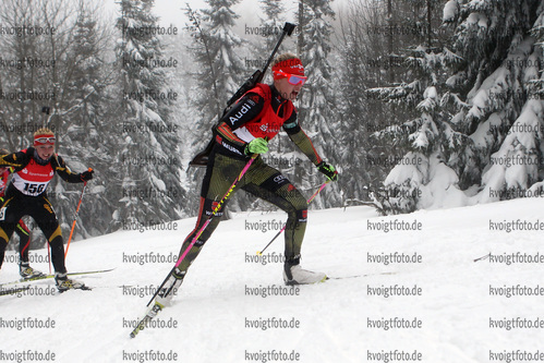 14.01.2017, xkvx, Wintersport, DSV Biathlon Deutschlandpokal Sprint v.l. JESSE Stephanie