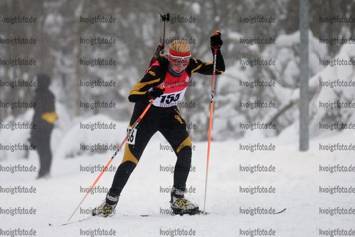 14.01.2017, xkvx, Wintersport, DSV Biathlon Deutschlandpokal Sprint v.l. LANGE Jessica