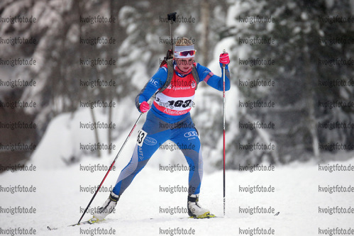 14.01.2017, xkvx, Wintersport, DSV Biathlon Deutschlandpokal Sprint v.l. BOEMMEL Anna