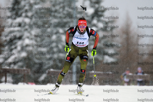 15.01.2017, xkvx, Wintersport, DSV Biathlon Deutschlandpokal Massenstart v.l. VOIGT Vanessa