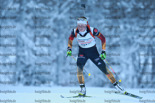 28.01.2017, xkvx, Wintersport, DSV Biathlon Deutschlandpokal Sprint v.l. SCHROETTER Verena