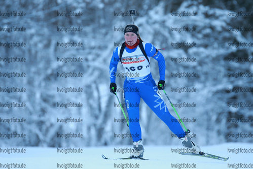28.01.2017, xkvx, Wintersport, DSV Biathlon Deutschlandpokal Sprint v.l. JUNGNICKEL Emma