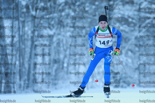 28.01.2017, xkvx, Wintersport, DSV Biathlon Deutschlandpokal Sprint v.l. NITSCHKE Pascal
