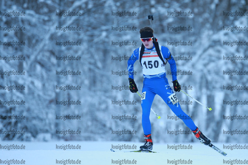 28.01.2017, xkvx, Wintersport, DSV Biathlon Deutschlandpokal Sprint v.l. LEBELT Justus