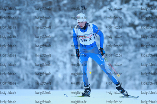 28.01.2017, xkvx, Wintersport, DSV Biathlon Deutschlandpokal Sprint v.l. WERNER Johan