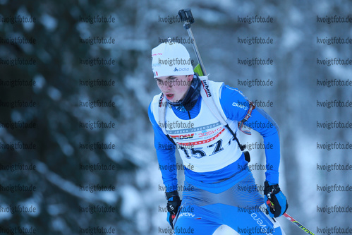 28.01.2017, xkvx, Wintersport, DSV Biathlon Deutschlandpokal Sprint v.l. WERNER Johan