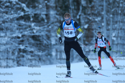 28.01.2017, xkvx, Wintersport, DSV Biathlon Deutschlandpokal Sprint v.l. KOELLNER Hans