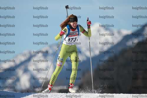 28.01.2017, xkvx, Wintersport, DSV Biathlon Deutschlandpokal Sprint v.l. MERTEN Johanna