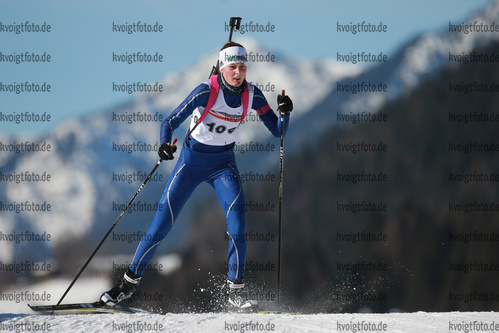 28.01.2017, xkvx, Wintersport, DSV Biathlon Deutschlandpokal Sprint v.l. FISCHER Lena-Maria