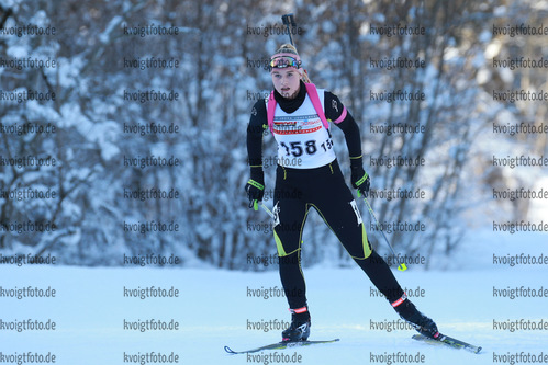 29.01.2017, xkvx, Wintersport, DSV Biathlon Deutschlandpokal Verfolgung v.l. WILDENHAIN Alina
