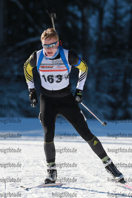 29.01.2017, xkvx, Wintersport, DSV Biathlon Deutschlandpokal Verfolgung v.l. KOELLNER Hans