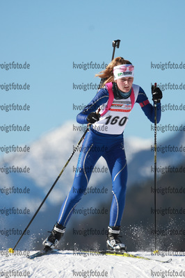 29.01.2017, xkvx, Wintersport, DSV Biathlon Deutschlandpokal Verfolgung v.l. FISCHER Lena-Maria