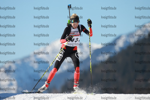 29.01.2017, xkvx, Wintersport, DSV Biathlon Deutschlandpokal Verfolgung v.l. WOELKERLING Julia