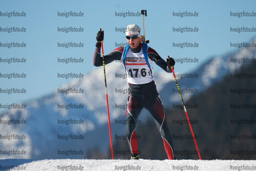 29.01.2017, xkvx, Wintersport, DSV Biathlon Deutschlandpokal Verfolgung v.l. VOGT Dominic