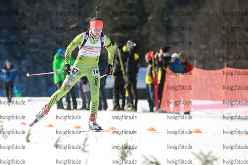 29.01.2017, xkvx, Wintersport, DSV Biathlon Deutschlandpokal Verfolgung v.l. KELLER Natalie