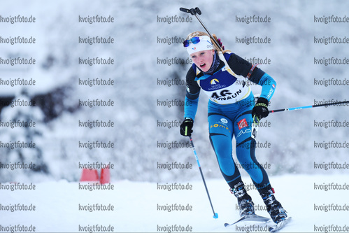 15.12.2017, xkvx, Wintersport, Biathlon IBU Junior Cup - Ridnaun, Einzel v.l. CHAUVEAU Sophie