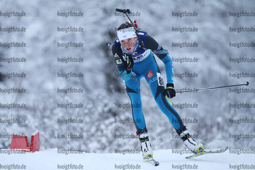 15.12.2017, xkvx, Wintersport, Biathlon IBU Junior Cup - Ridnaun, Einzel v.l. BOTET Paula