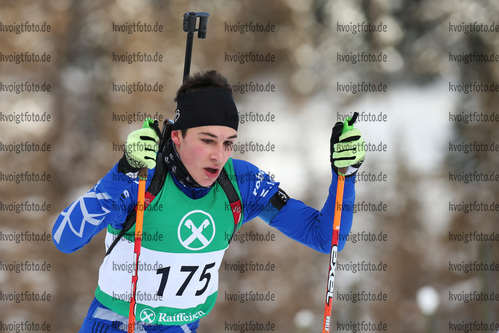 17.12.2017, xkvx, Wintersport, Alpencup - DSV Biathlon Deutschlandpokal v.l. NITSCHKE Pascal