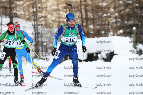 17.12.2017, xkvx, Wintersport, Alpencup - DSV Biathlon Deutschlandpokal v.l. HERB Roman