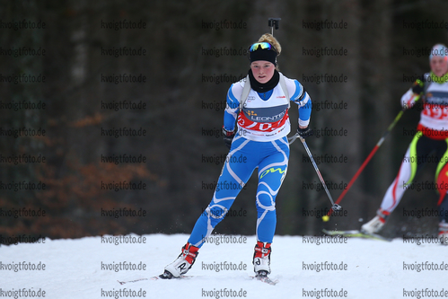 07.01.2018, xkvx, Wintersport, DSV Biathlon Deutschlandpokal - Notschrei, Verfolgung v.l. STALDER Selina