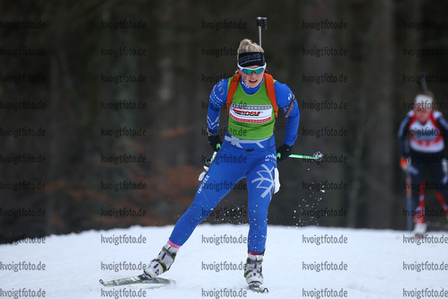 07.01.2018, xkvx, Wintersport, DSV Biathlon Deutschlandpokal - Notschrei, Verfolgung v.l. WILD Stefanie