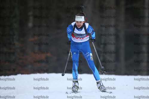 07.01.2018, xkvx, Wintersport, DSV Biathlon Deutschlandpokal - Notschrei, Verfolgung v.l. MISCHKE Elisa