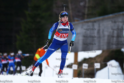 07.01.2018, xkvx, Wintersport, DSV Biathlon Deutschlandpokal - Notschrei, Verfolgung v.l. KRAMMER Sabrina