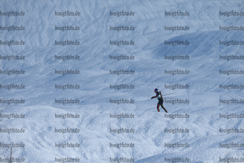 13.01.2018, xkvx, Wintersport, Alpencup - DSV Biathlon Deutschlandpokal - Hochfilzen, Einzel v.l. REITER Dominic