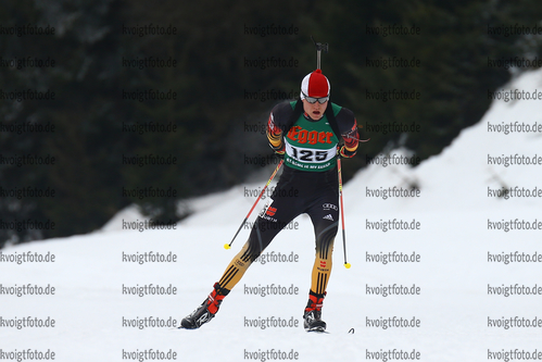 14.01.2018, xkvx, Wintersport, Alpencup - DSV Biathlon Deutschlandpokal - Hochfilzen, Sprint v.l. NIGGERMANN Christopher
