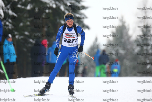 11.02.2018, xkvx, Wintersport, DSV Biathlon Deutschlandpokal - Altenberg, Verfolgung v.l. WINKLER Alexa