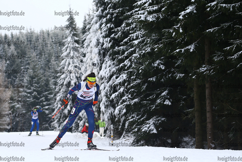 11.02.2018, xkvx, Wintersport, DSV Biathlon Deutschlandpokal - Altenberg, Verfolgung v.l. SVOBODOVA Agata