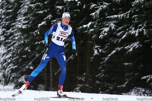 11.02.2018, xkvx, Wintersport, DSV Biathlon Deutschlandpokal - Altenberg, Verfolgung v.l. SCHLICKUM Hannah