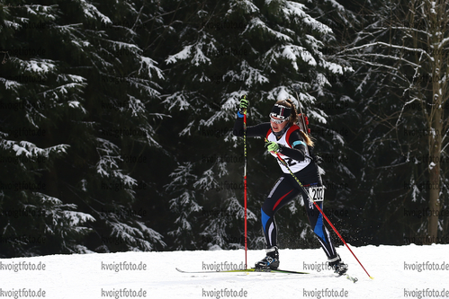 11.02.2018, xkvx, Wintersport, DSV Biathlon Deutschlandpokal - Altenberg, Verfolgung v.l. MARX Nele