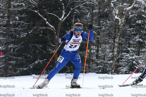 11.02.2018, xkvx, Wintersport, DSV Biathlon Deutschlandpokal - Altenberg, Verfolgung v.l. HICKMANN Josefine