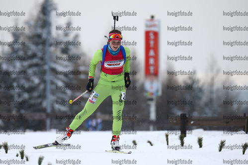 11.02.2018, xkvx, Wintersport, DSV Biathlon Deutschlandpokal - Altenberg, Verfolgung v.l. LAUBE Anna
