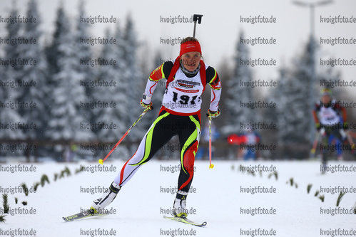 11.02.2018, xkvx, Wintersport, DSV Biathlon Deutschlandpokal - Altenberg, Verfolgung v.l. LANGE Nicola