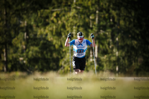 05.10.2018, xkvx, Biathlon, Deutschlandpokal, Langlauf Wettkampf, v.l. HAMPE Tim