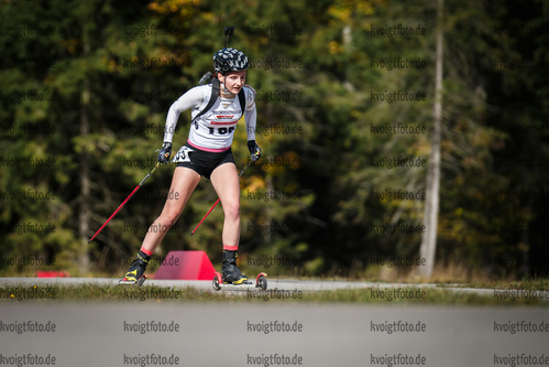 06.10.2018, xkvx, Biathlon, Deutschlandpokal, Sprint, v.l. KELLER Natalie