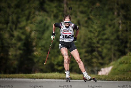 06.10.2018, xkvx, Biathlon, Deutschlandpokal, Sprint, v.l. BERNHARD Alexandra